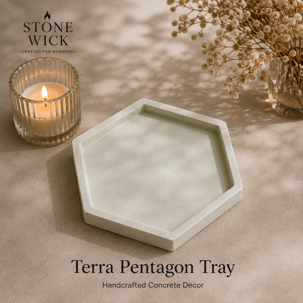 Terra Pentagon Tray