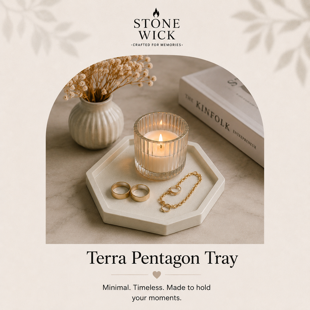 Terra Pentagon Tray