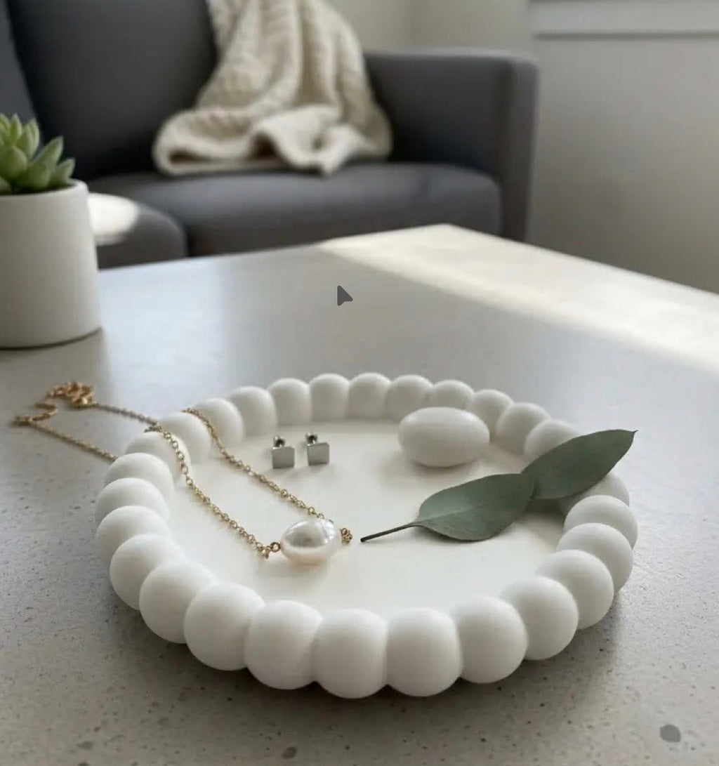 Terra Bubble Round Tray