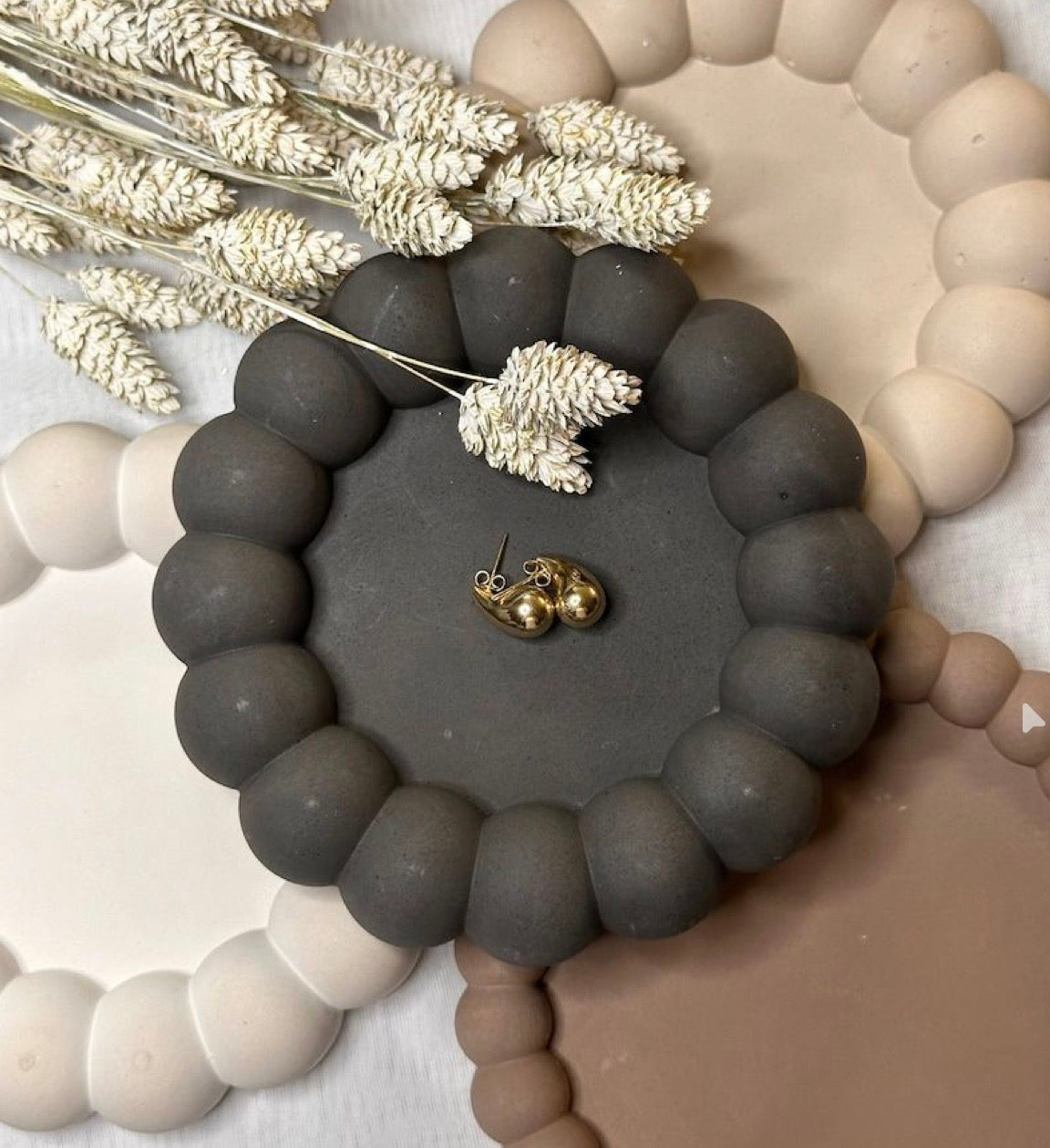 Terra Bubble Round Tray