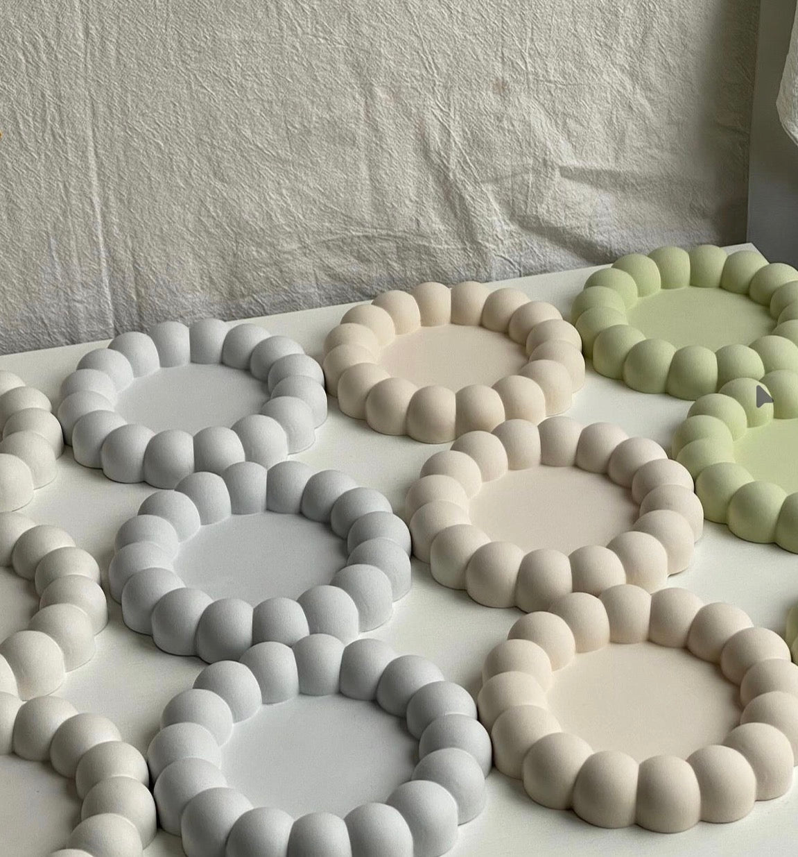 Terra Bubble Round Tray