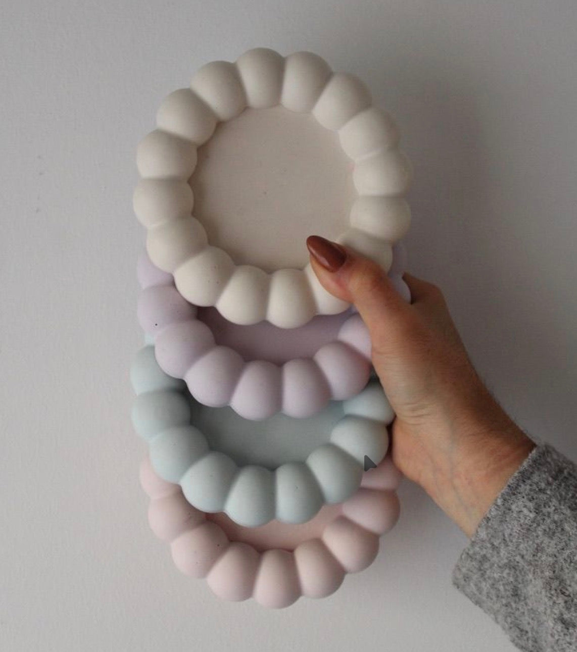 Terra Bubble Round Tray