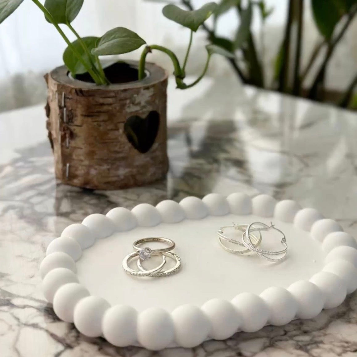 Terra Bubble Oval Tray
