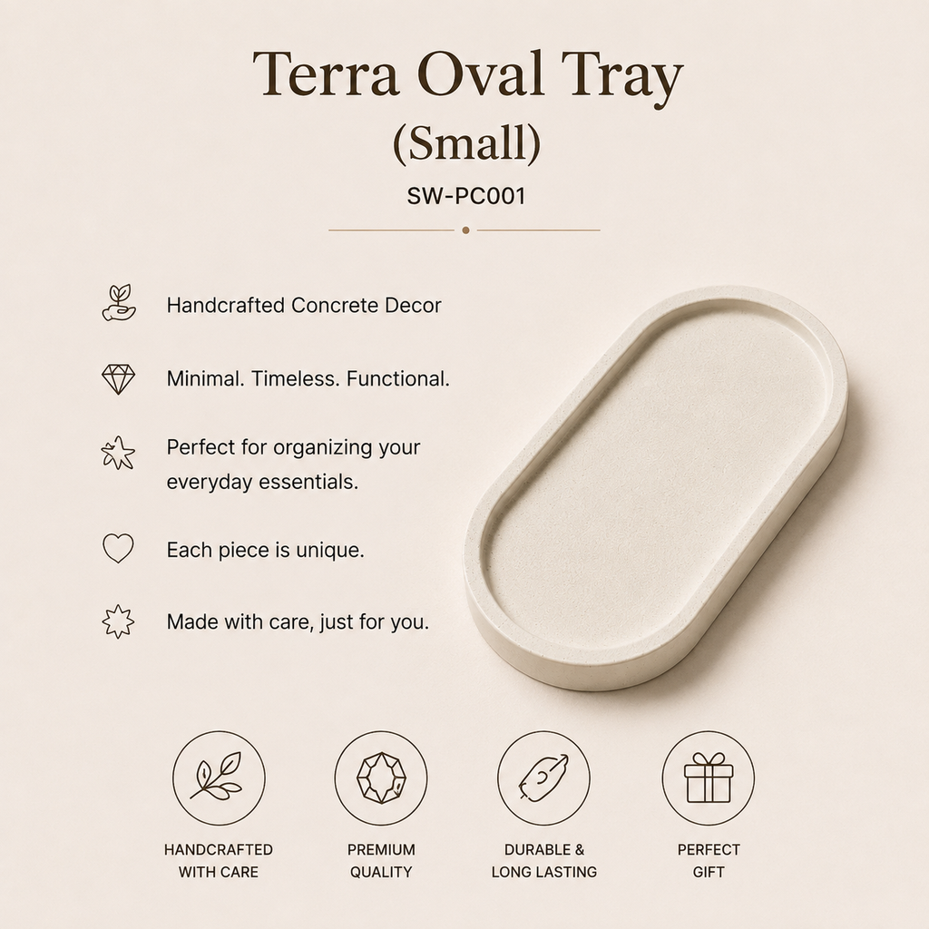 Terra Oval Tray