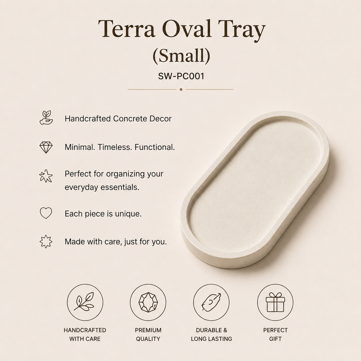 Terra Oval Tray